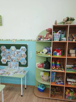 уголок сенсорики